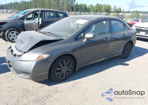 2011 Honda Civic Lx из США, поврежденный, VIN 2HGFA1F54BH503725